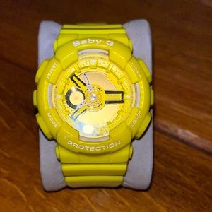 Baby-G shock resistant watch